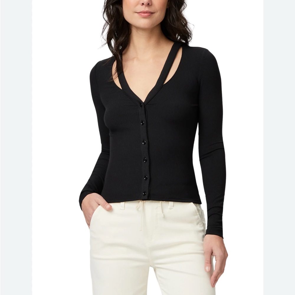 PAIGE‎ Black Women's Cardigan size XSS